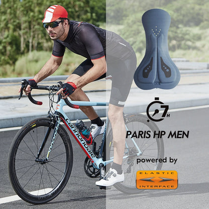RION Cycling Shorts Men Ciclismo Masculina Bib Shorts Elastic Interface Cushion Long Distance MTB Padded Shorts Tights Slim Fit-EXPROTAS