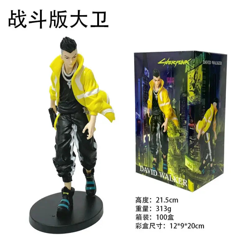 Cyberpunk Figure Set Lucy Rebecca David Martinez Johnny Silverhand