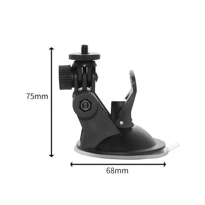 Suction Cup Car Mount for GoPro Hero 13-8 DJI Osmo Action w/ Adapter