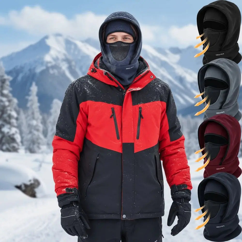 Fleece Balaclava Winter Thermal Windproof Cycling Ski Face Mask Hat Neck
