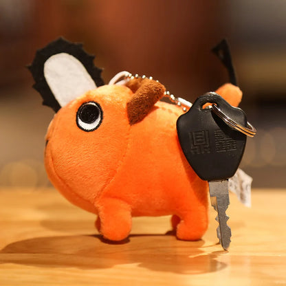 Pochita Plush Chainsaw Chain Toy 40CM Fluffy Anime Soft Stuffed Doll