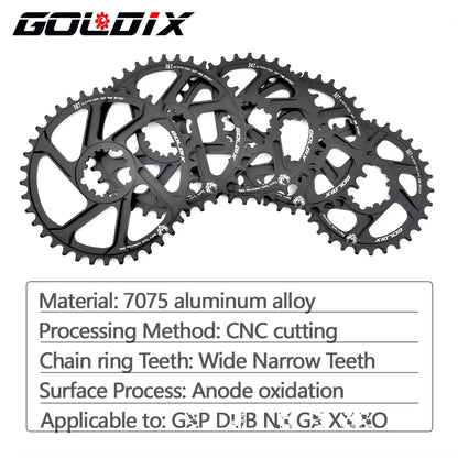 MTB Chainring 30T 32T 34T 36T 38T Direct Mount SRAM 0mm 3mm 6mm Offset