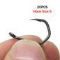 20m Carp Soft Hooklink Braid Line 15/25/35lb Uncoated Hair Rig Tackle