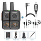 Mini Walkie Talkie UHF 16 Channels Two-Way Radio Long Range 5W MT-N1