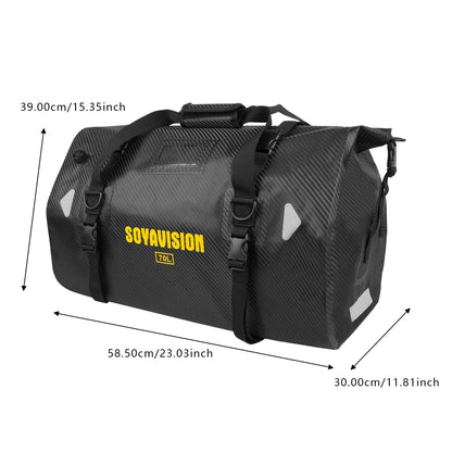 Universal Motorcycle Waterproof Tail Bags Back Seat Bags Cycling Camping Travel Bag Motorbike Scooter Sport Luggage Pack 66L 40L-EXPROTAS