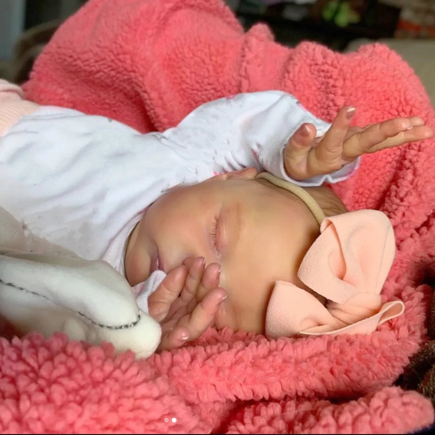 BZDOLL Realistic 50cm Soft Silicone Asleep Cute Reborn Baby Doll With 3D-painting Skin, Alive 20inch Newborn Bebe Birthday Gift-EXPROTAS