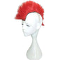Helmet Mohawk Hair Patches Skinhead Adhesive Wig for Motorcycle Costume