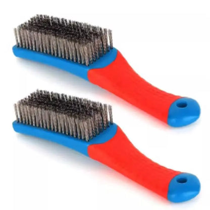 Rust Elbow Brush 2PC Steel Wire Cleaning Tool for Paint Removal