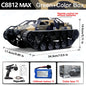 C8812 MAX RC Tank Car LED Light Full Scale Drift Off-Road Remote Control Toy