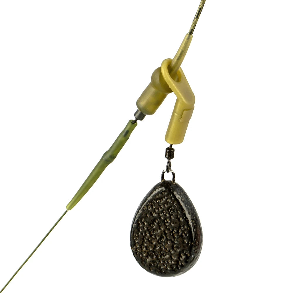 10Set Carp Fishing Drop Run Off Ring Rubber Beads Chod Helicopter Tackle