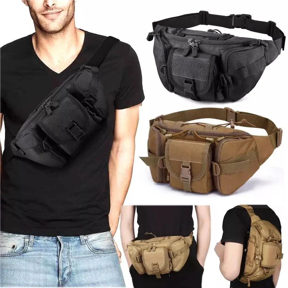 Pouch Gun Bag for Men Concealed Carry Outdoor Travel Waist Pouch