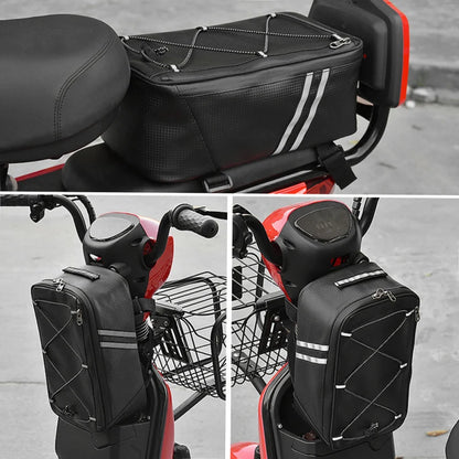 Bike Trunk Bag Waterproof Rear Rack Pannier Bicycle Storage Cover