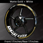 Reflective Motorcycle Wheel Sticker Hub Decal Rim Stripe Tape for YAMAHA MT-09