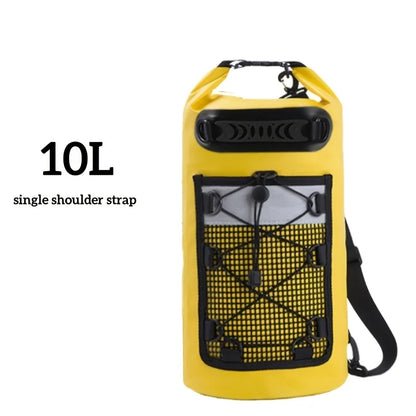 Waterproof Dry Bag Backpack 10L 20L Kayak Surf Swim Rafting Hiking