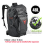 Motocentric Motorcycle Rear Seat Bag Multifunction Waterproof Motorcycle Helmet Backpack Big Capacity Motocross Tail Bag Luggage