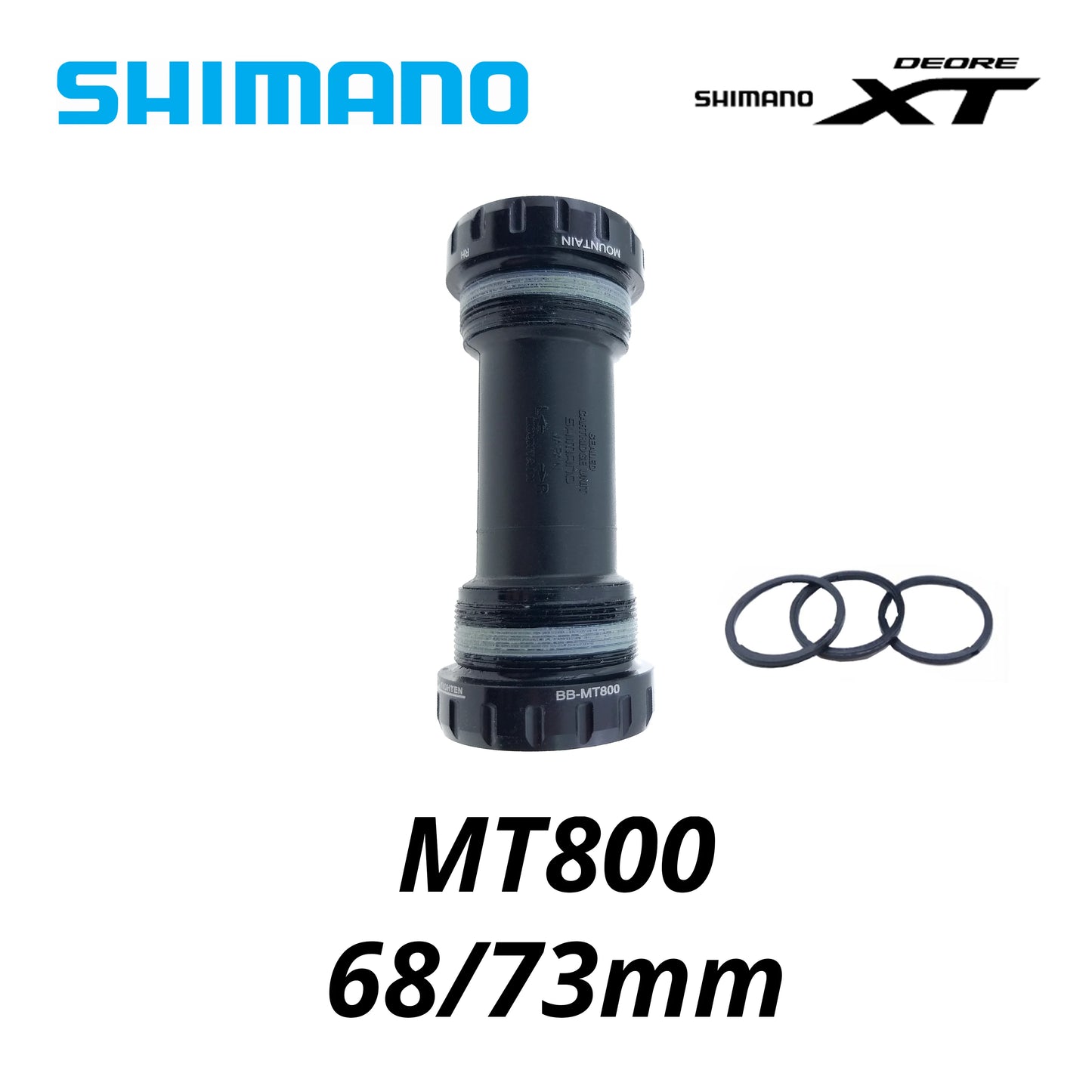 Shimano Hollowtech II Bottom Bracket 68/73mm MTB Road BB52 MT500 MT800 - EXPROTAS