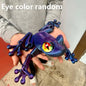 3D Printed Jointed Frog Figurine for Home Office Decor Articulated Poses