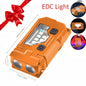 USB Rechargeable LED Work Light Mini Torch Magnetic Flashlight Camping