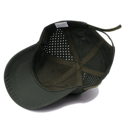 2Pcs Camouflage Baseball Cap Breathable Sun Hat Outdoor Hunting Fishing