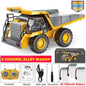 4WD RC Remote Control Excavator Truck Crawler Bulldozer Toy Vehicle
