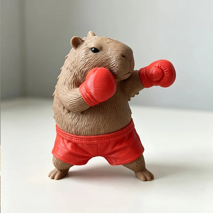 Cute Capybara Car Decor Figurine Desktop Office Decoration Animal Ornament