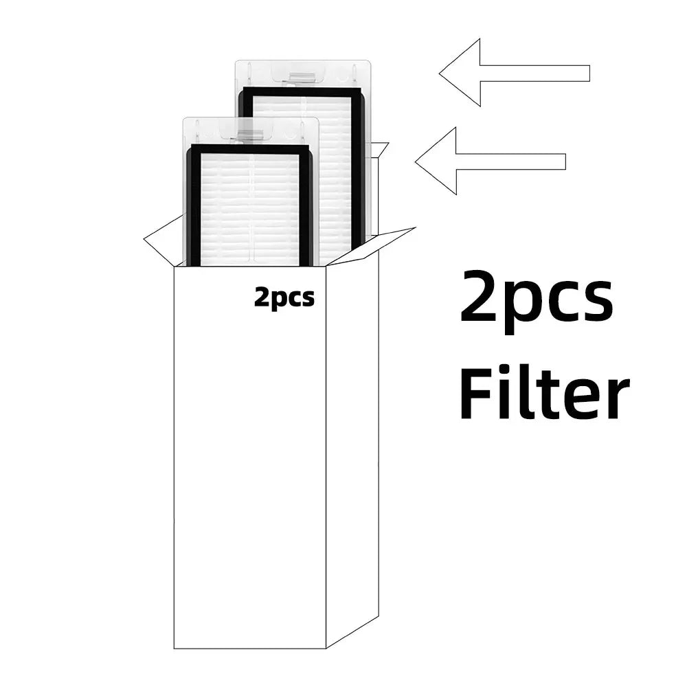 Main Side Brush Mop Filter For Xiaomi Robot Vacuum S10 B105 Accessories