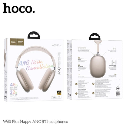 Hoco W65 Bluetooth Over-Ear Headphones Wireless Mic Sounds Sport Headsets