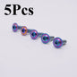 10Pcs Motorcycle Bolts Screw Titanium M5 M6 Torx Head 20mm 16mm Fixing