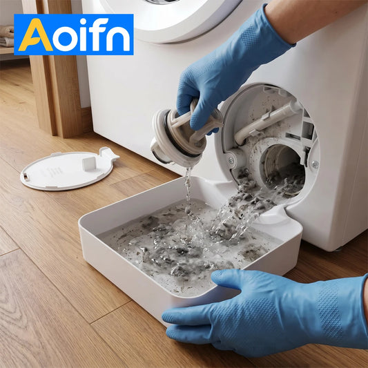 Water Catcher Tray for Washing Machine Drain Pan Front Load Washer Filter