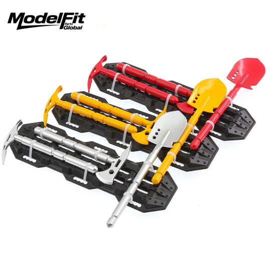 RC Crawler Shovel Axe Pickaxe Scale Recovery Board 1/8 1/10 Parts