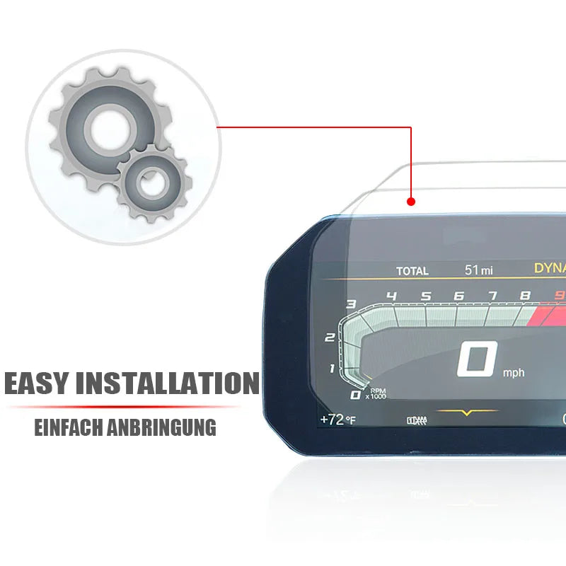 BMW R1250GS R1200GS F750GS F850GS R1300GS F900XR R1250R RS Screen Protector TPU