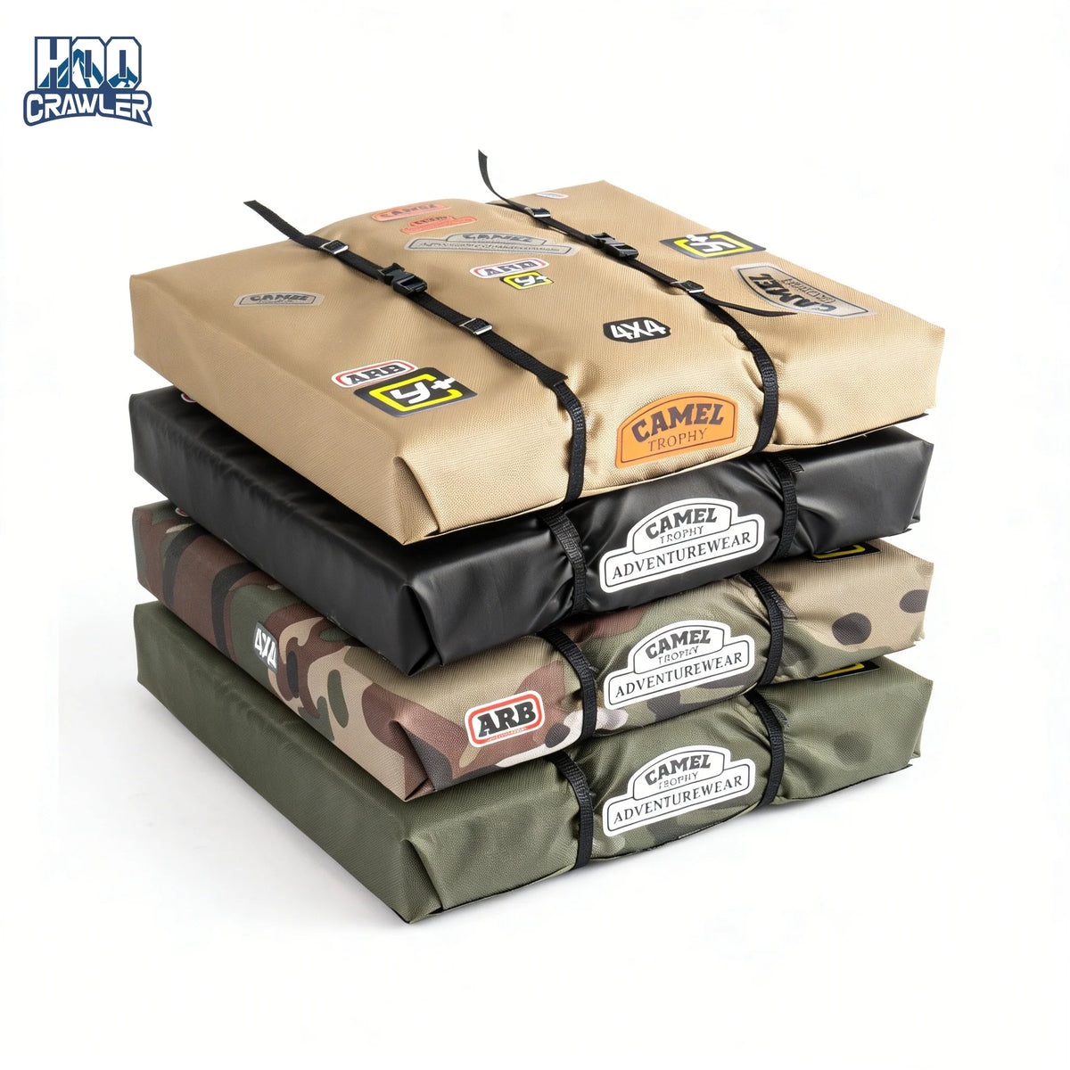 Simulated Roof Tent Bag for 1/8 1/10 RC Crawler TRX4 SCX10 FCX10