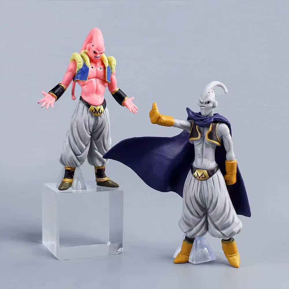 8pcs Dragon Ball Z Majin Buu PVC Vinyl Figure Set 7-11cm Collectible Models