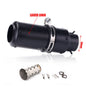 Universal Stainless Steel Slip-On Exhaust Muffler Carbon Look with DB Killer 51-60mm
