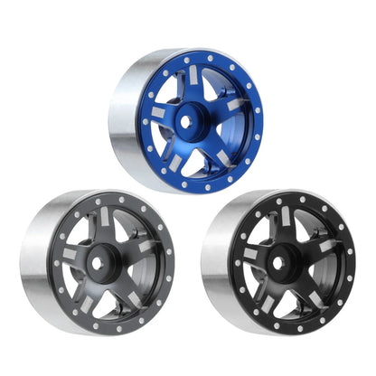 4Pcs CNC Aluminium 1.3in Beadlock Wheels 1/18 1/24 RC Crawler Rims