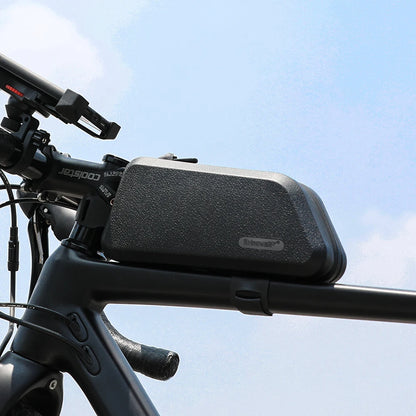 Rhinowalk Waterproof Top Tube Bicycle Bag Hard Shell Bike Bag Stable Cycling Frame Bag Bike Accessories for  Road bike