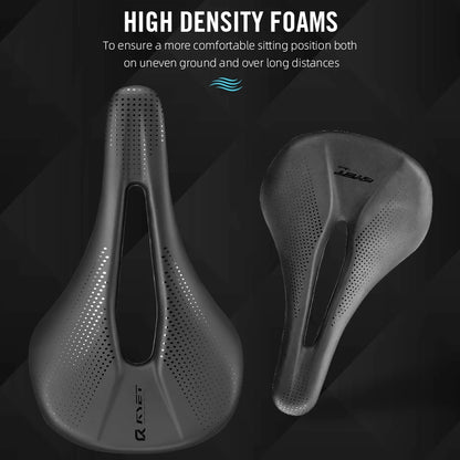 RYET 3D Printed Carbon Saddle 140/143mm Super Light Road MTB Bike Seat
