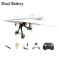 RC Paper Airplane Electric Remote Control Plane DIY Flying Toy Propellers