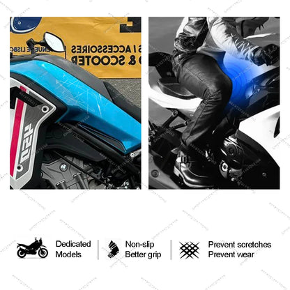 Motorcycle Fuel Tank Pads Rubber Stickers for CF MOTO 450MT
