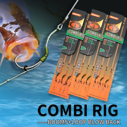 Carp Ready-Tied Slip-D Hair Rig with Boilie Hook - EXPROTAS