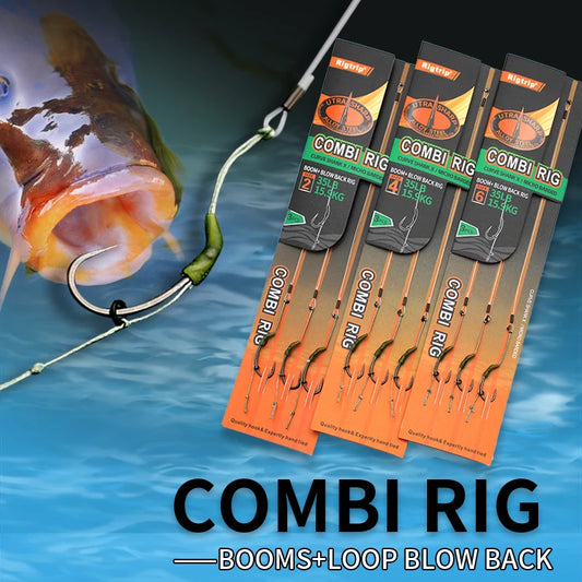Carp Ready-Tied Slip-D Hair Rig with Boilie Hook - EXPROTAS