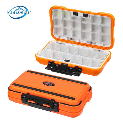 Waterproof Fishing Tackle Box Hook Lure Bait Storage Organizer Case