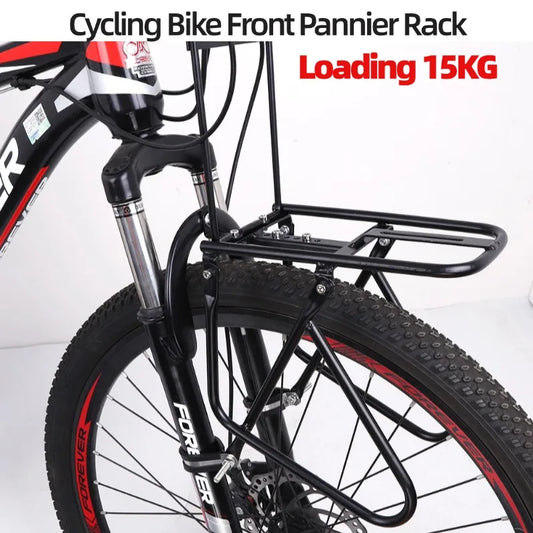 MTB Road Bike Front Rack Carrier Luggage Shelf 15KG Load Cargo Bracket