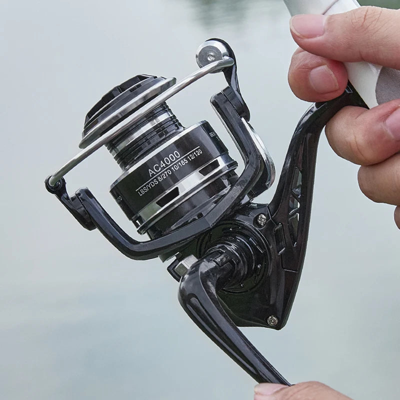 BILLINGS Spinning Fishing Reel AC1000-7000 Max Drag 10KG Interchangeable