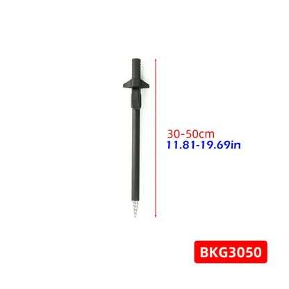 Hirisi 1pc Telescopic Aluminium Bank Stick Carp Rod Pod Support