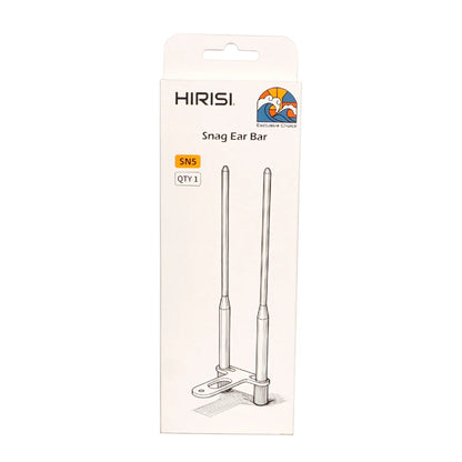 Hirisi SN5 Carp Fishing Snag Bars Aluminium Bite Alarm Ears Rod Rest Tackle