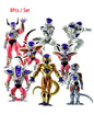8pcs Dragon Ball Frieza PVC Figures Collectible Anime Statue Model Set