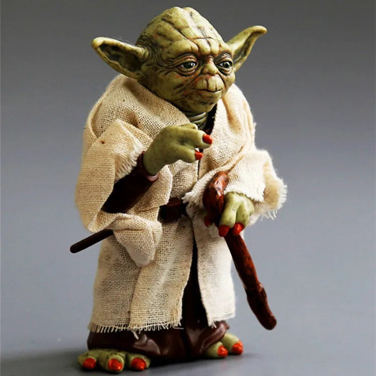 Mandalorian Master Yoda Action Figure with Cloth Collectible Toy