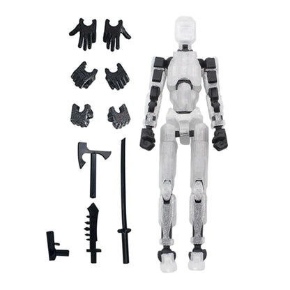 Action Doll Titan T13 Mobile Transformation Robot Toy for Kids