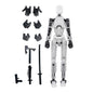 Action Doll Titan T13 Mobile Transformation Robot Toy for Kids